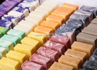 فكرة صناعة الصابون الصلب في المنزل