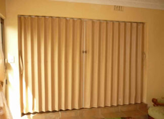 مشروع محل ديكور (أبواب أكورديون وستائر)