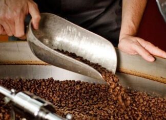 مشروع طحن البن وبيعة